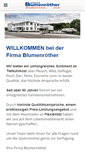 Mobile Screenshot of blumenroether-gh.de